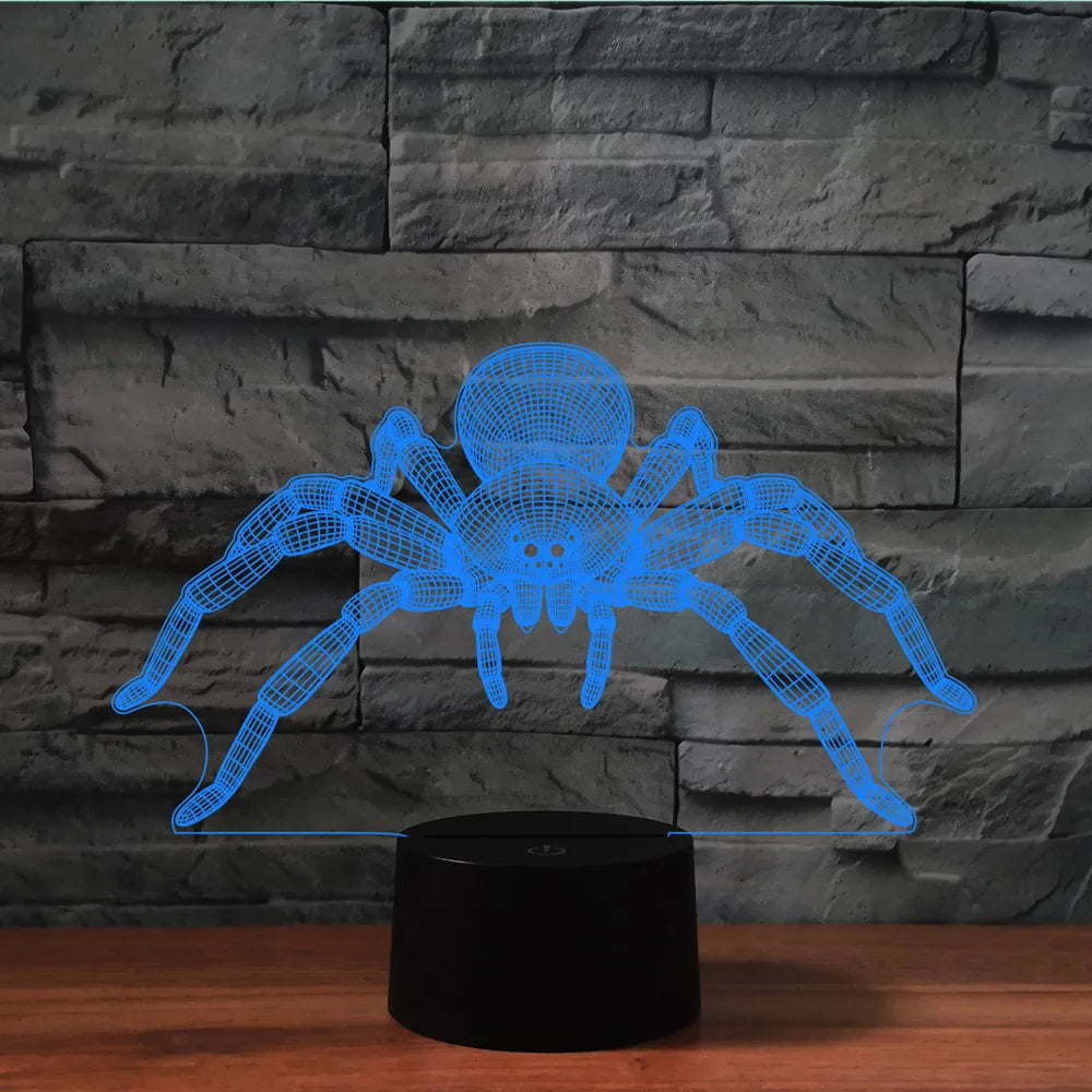 Lampe de chevet araignée