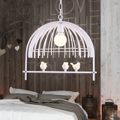 Lampe de chevet cage