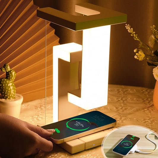 Lampe de chevet chargeur induction