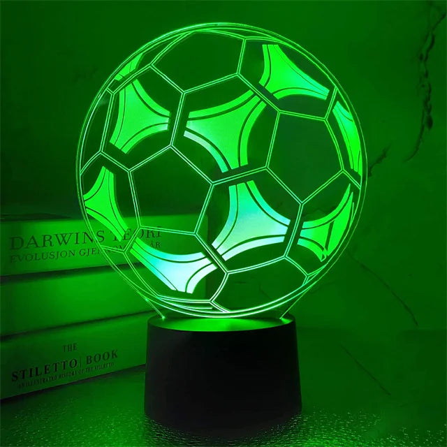 lampes de chevet ballon de foot