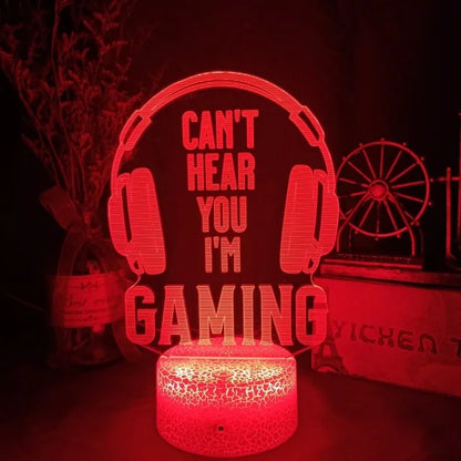 Lampe de chevet gamer