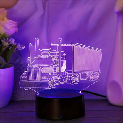 Lampe de chevet camion