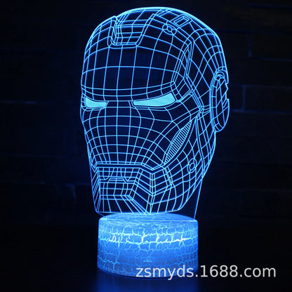 Lampe de chevet iron man