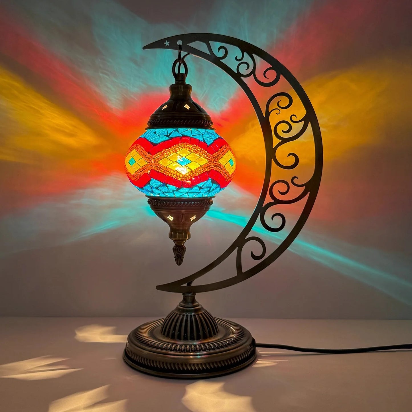 Lampe de chevet ethnique