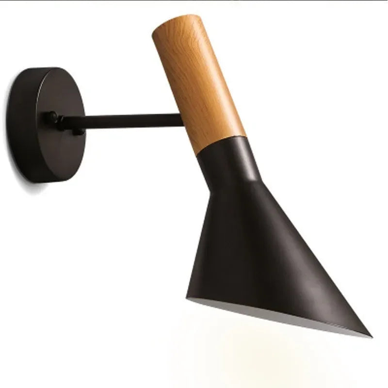 lampe de chevet salon murale noire